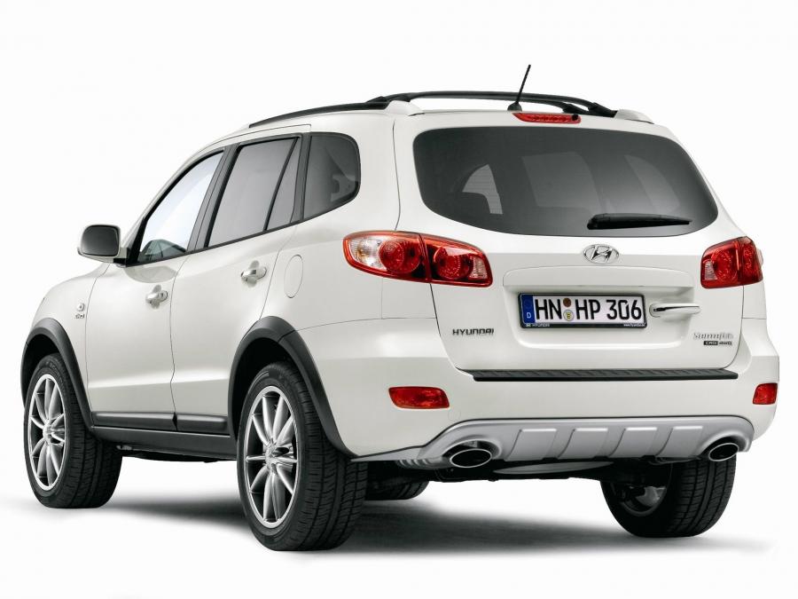  Hyundai Santa Fe Vanilla White 2007 года  (фото 2 из 2)